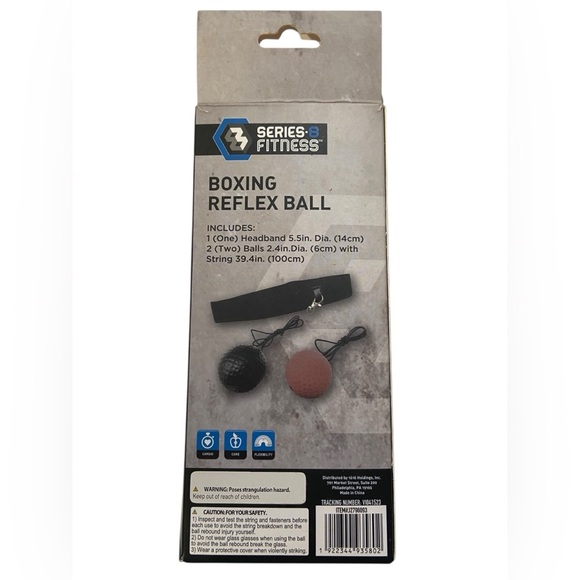 Series-8 Fitness Boxing Reflex Ball – Red & Black - Picture 3 of 10